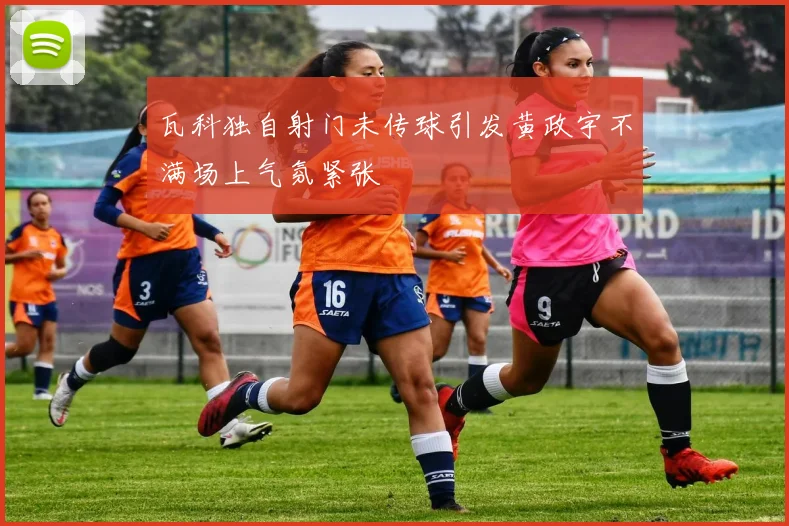 瓦科独自射门未传球引发黄政宇不满场上气氛紧张